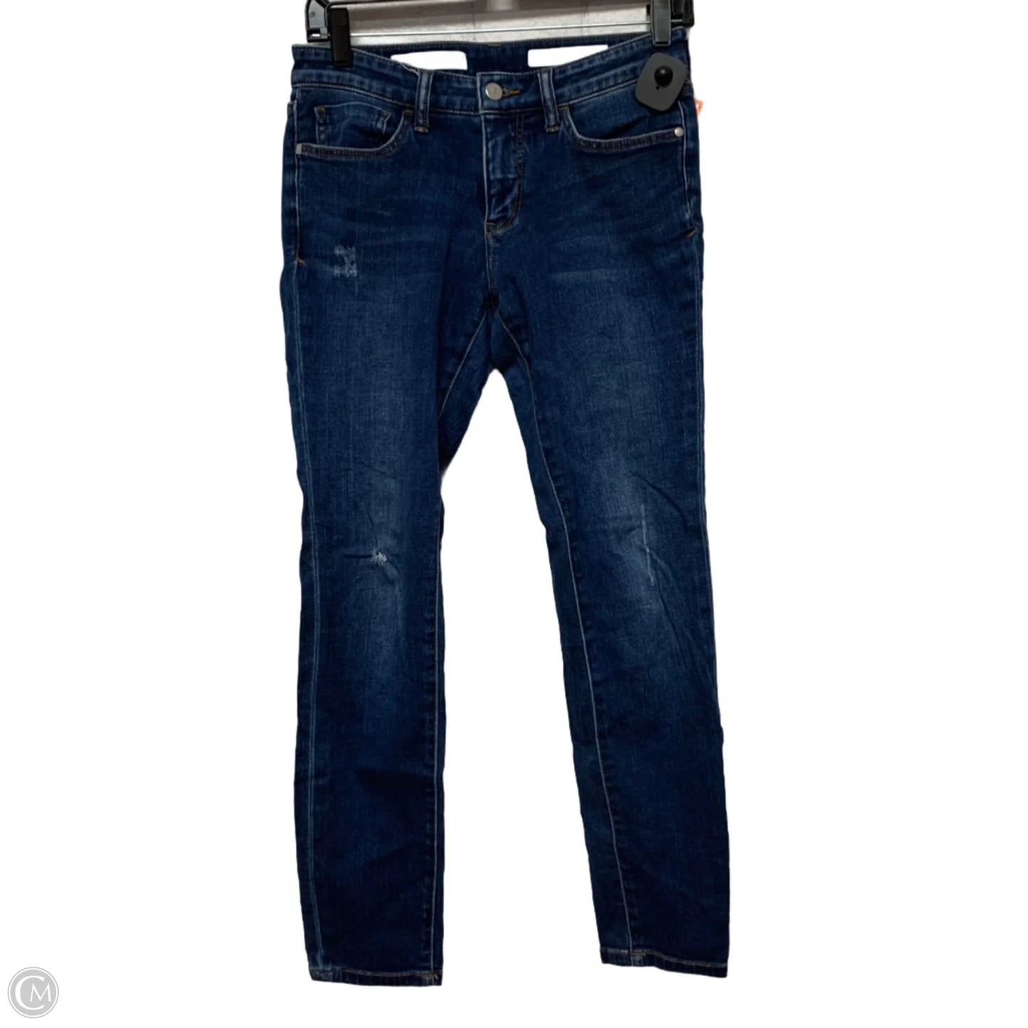 Jeans Skinny By Pilcro In Blue Denim, Size: 4