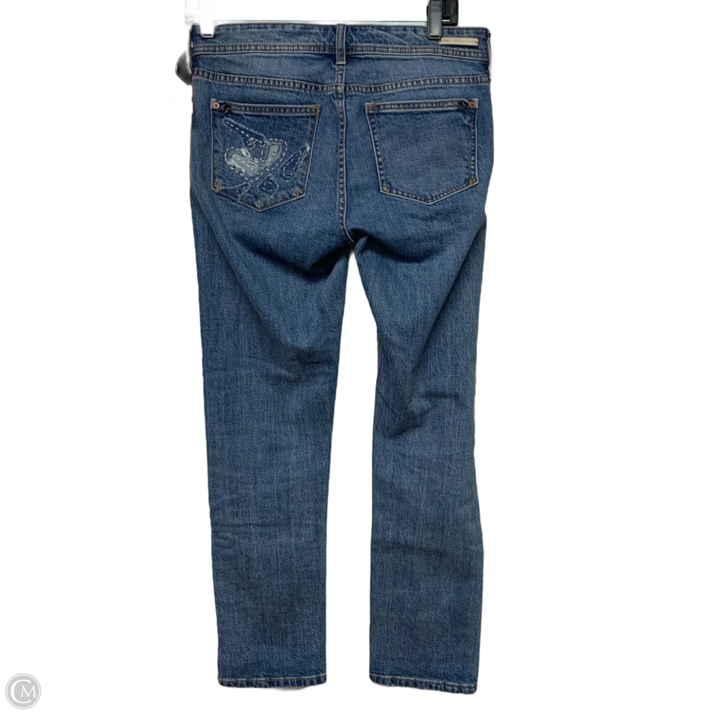 Jeans Straight By Pilcro In Blue Denim, Size: 2