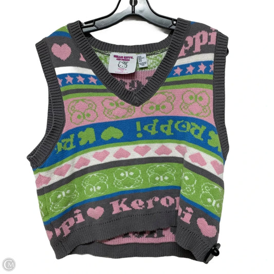 Vest Sweater By Forever 21 In Multi-colored, Size: Xl