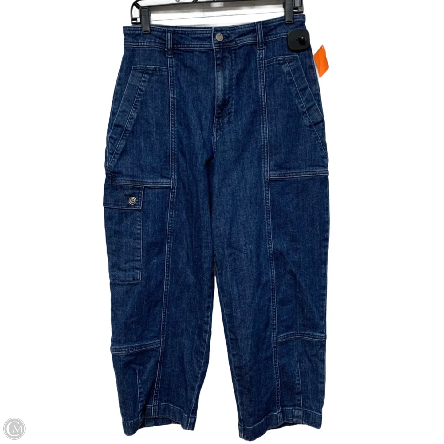 Jeans Wide Leg By Pilcro In Blue Denim, Size: 10