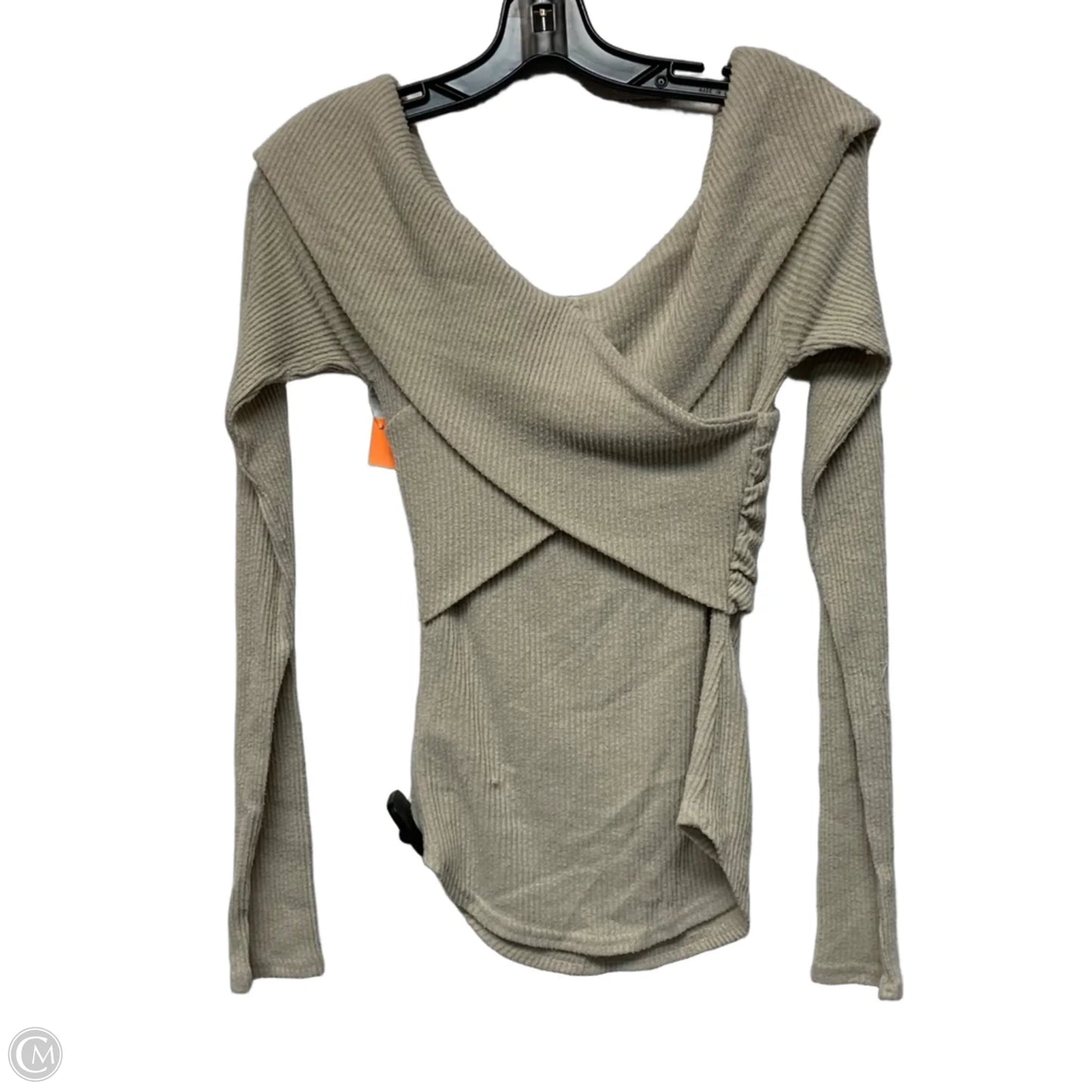 Top Long Sleeve By Free People In Cream, Size: S