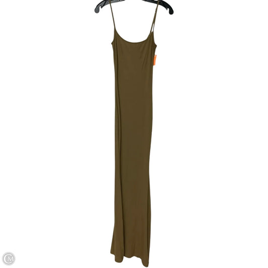 Dress Casual Maxi By Skims In Tan, Size: M