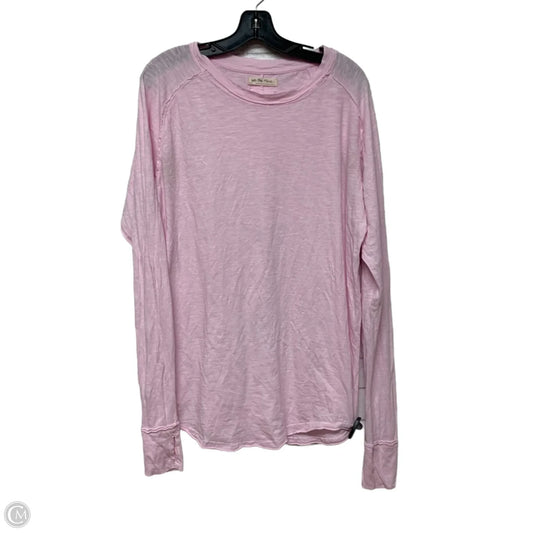 Top Long Sleeve By We The Free In Pink, Size: S