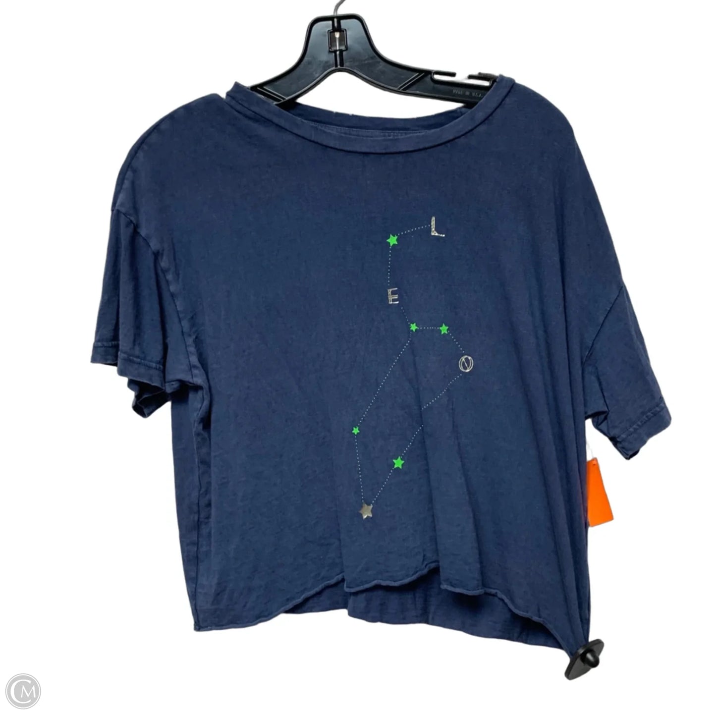 Top Short Sleeve By Aerie In Blue, Size: Xs