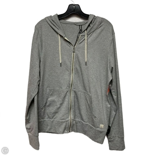 Athletic Jacket By Vuori In Grey, Size: Xl