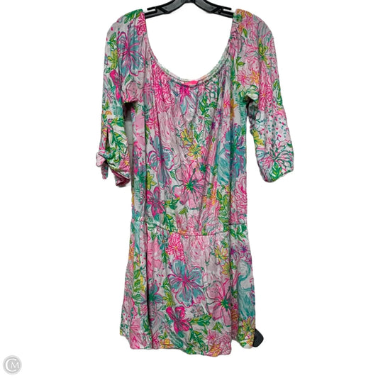 Dress Designer By Lilly Pulitzer In Multi-colored, Size: L