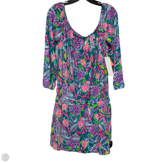 Dress Designer By Lilly Pulitzer In Blue, Size: L