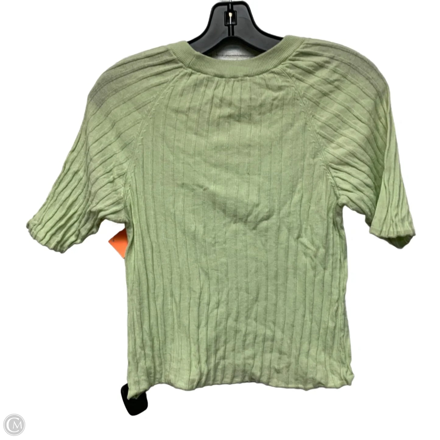 Top Short Sleeve By Free People In Green, Size: S