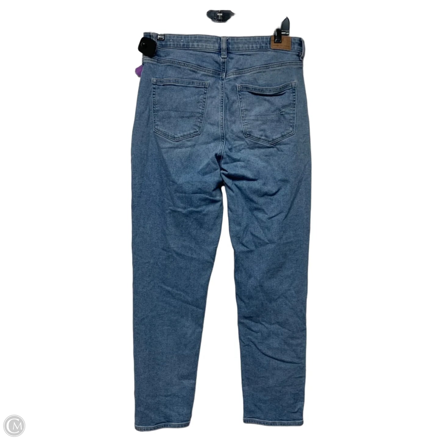 Jeans Wide Leg By Abercrombie And Fitch In Blue Denim, Size: 12