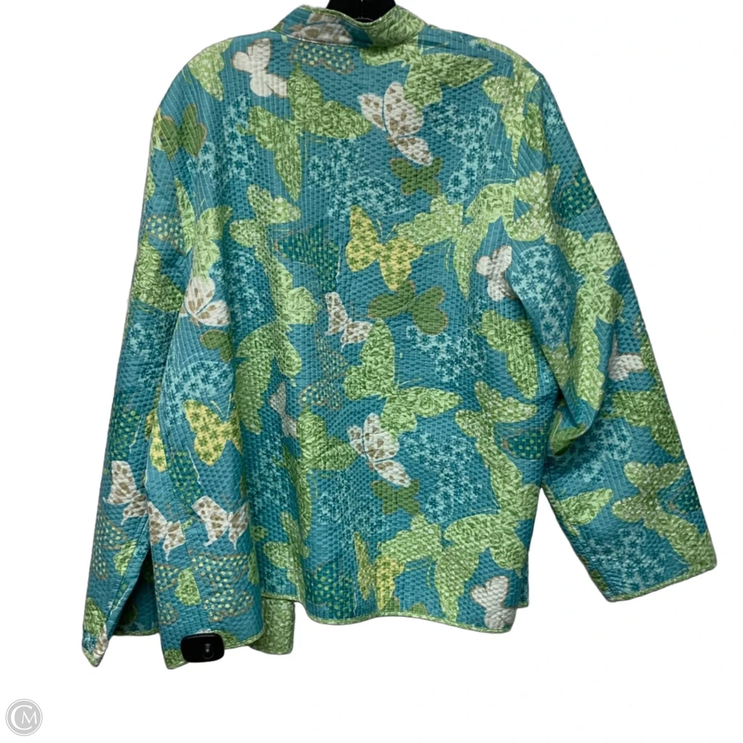 Blazer By Alfred Dunner In Blue, Size: Xxl