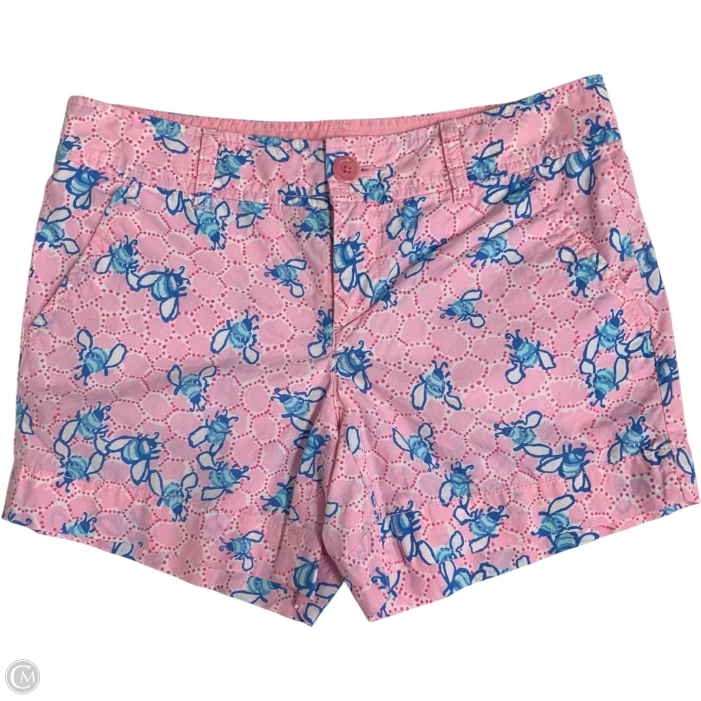 Shorts Designer By Lilly Pulitzer In Blue & Pink, Size: Xs