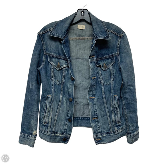Jacket Denim By Able In Blue Denim, Size: Xs