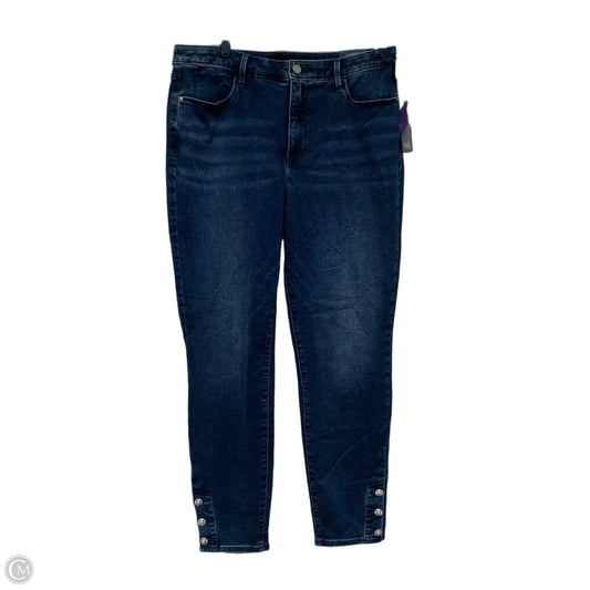 Jeans Jeggings By Talbots In Blue Denim, Size: 12