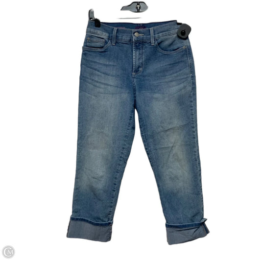 Jeans Cropped By Not Your Daughters Jeans In Blue Denim, Size: 2