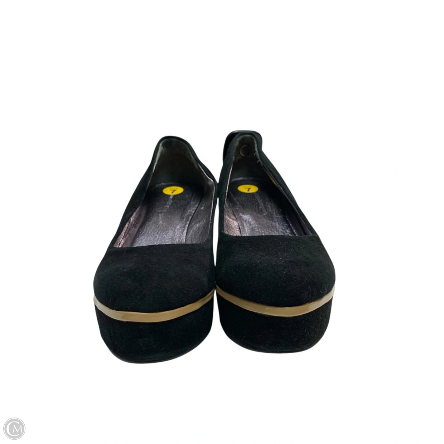 Shoes Heels Wedge By Pilcro In Black, Size: 7