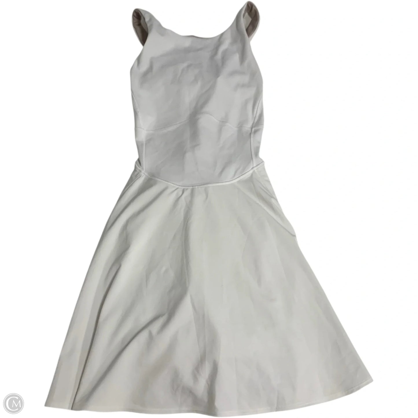 Athletic Dress By Lululemon In White, Size: S