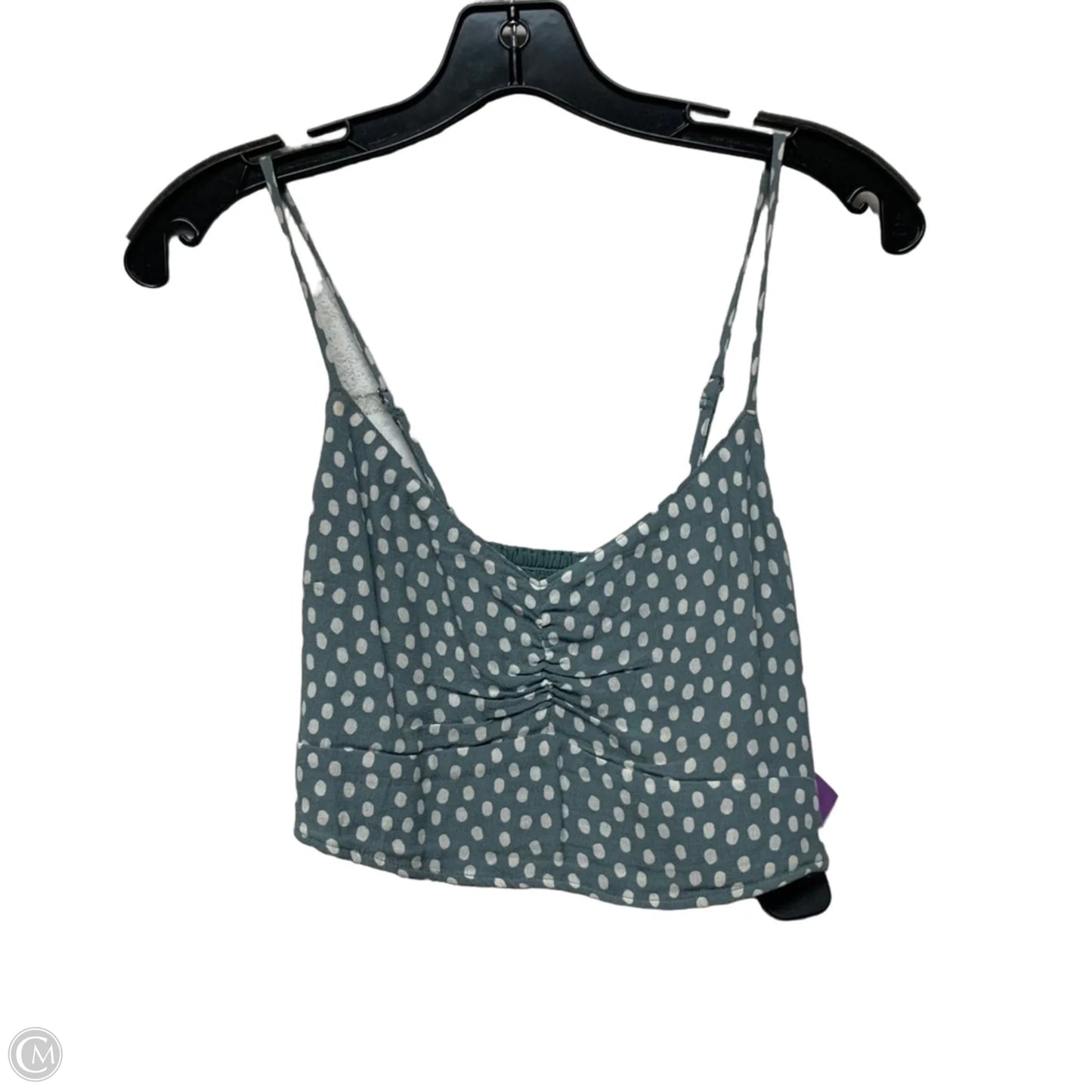 Top Sleeveless By Abercrombie And Fitch In Blue & White, Size: S