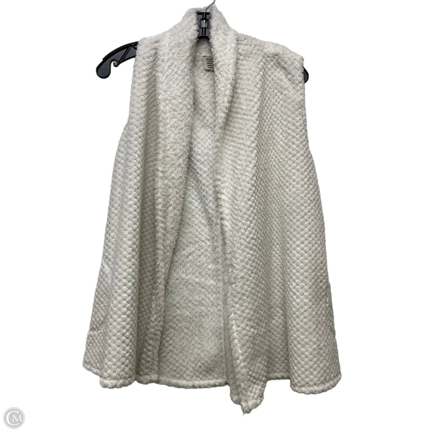 Vest Faux Fur & Sherpa By Saturday/sunday In White, Size: S