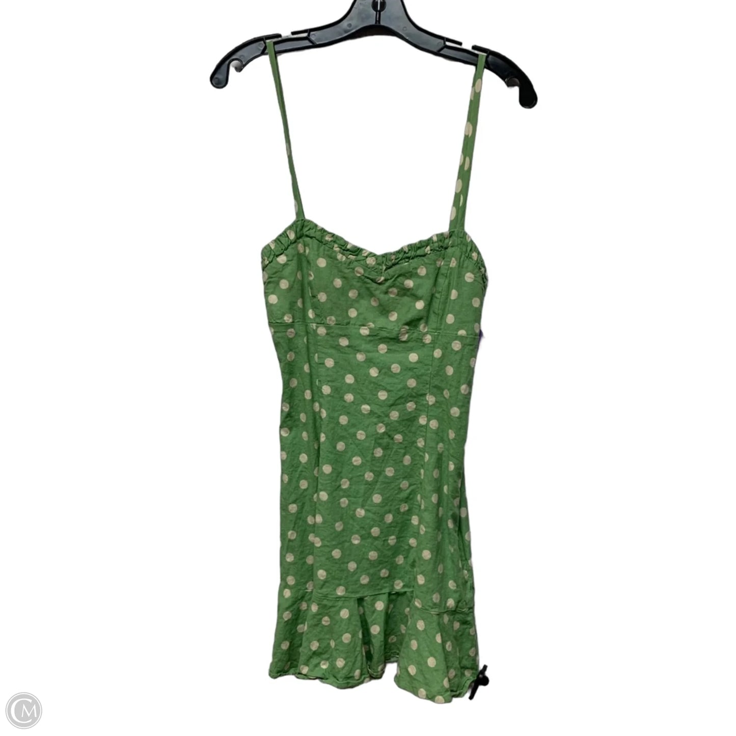 Dress Casual Short By Zara In Polkadot Pattern, Size: S