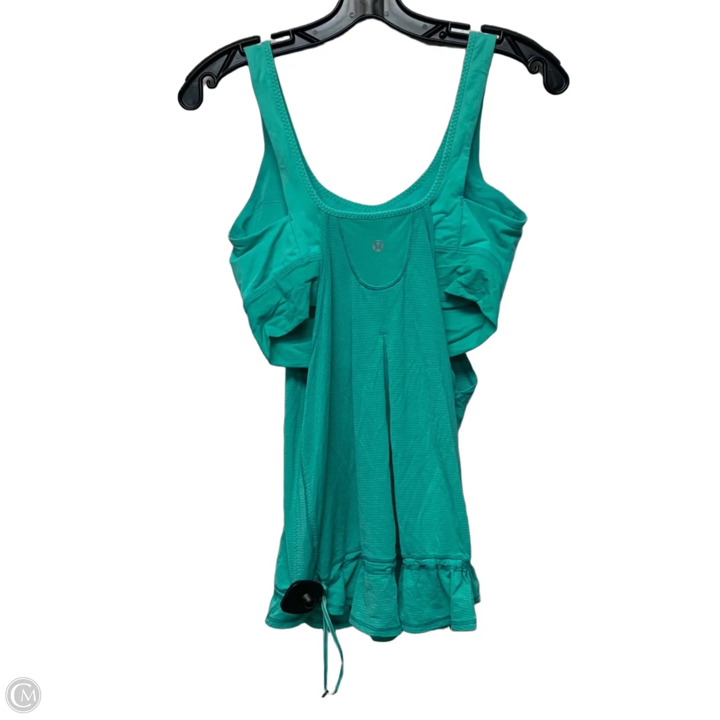 Athletic Tank Top By Lululemon In Teal, Size: M