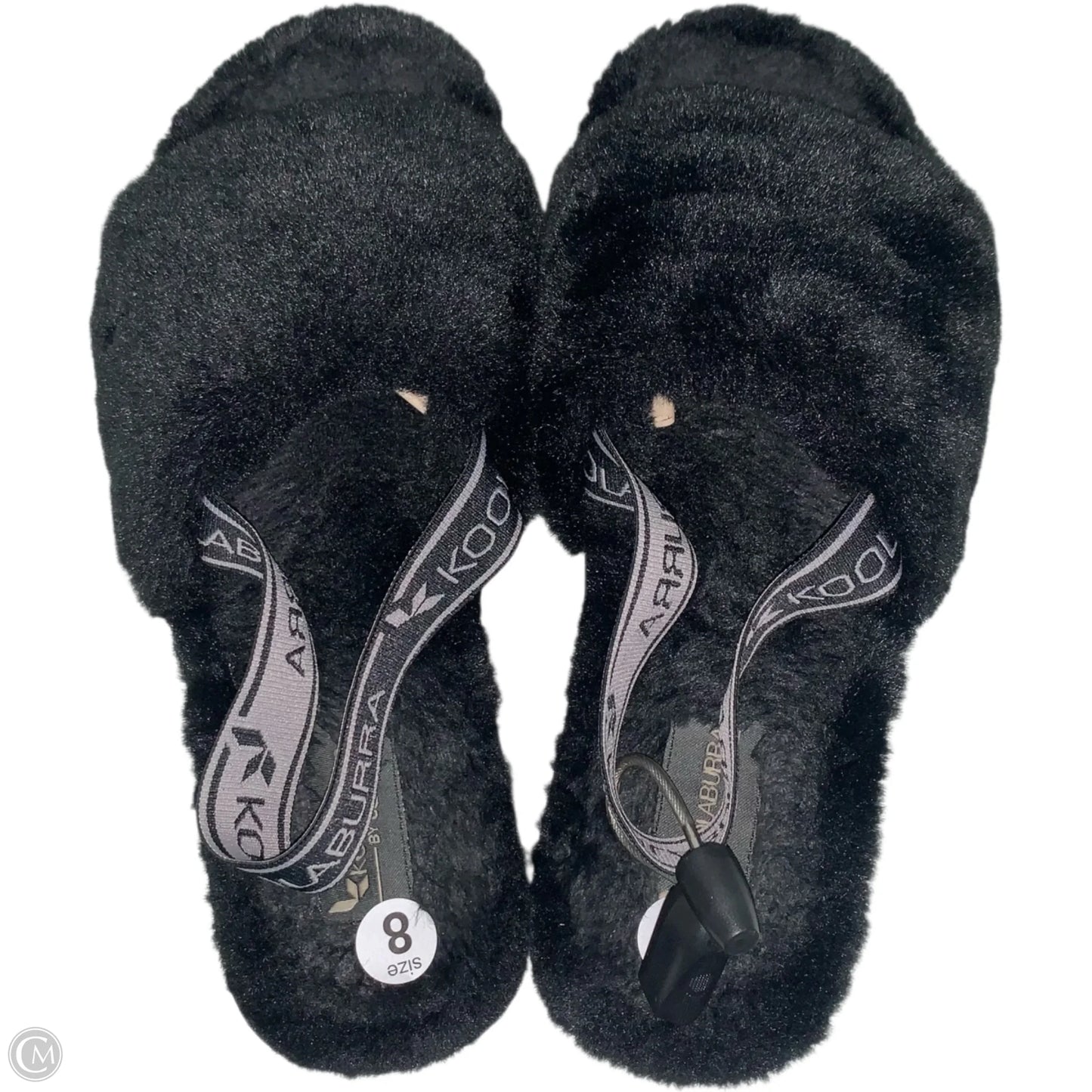 Sandals Designer By Ugg In Black, Size: 8