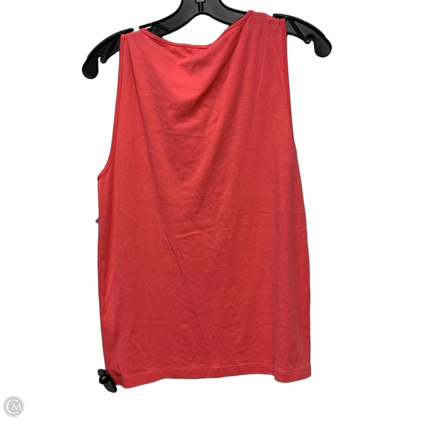 Top Sleeveless Basic By J. Crew In Coral, Size: L