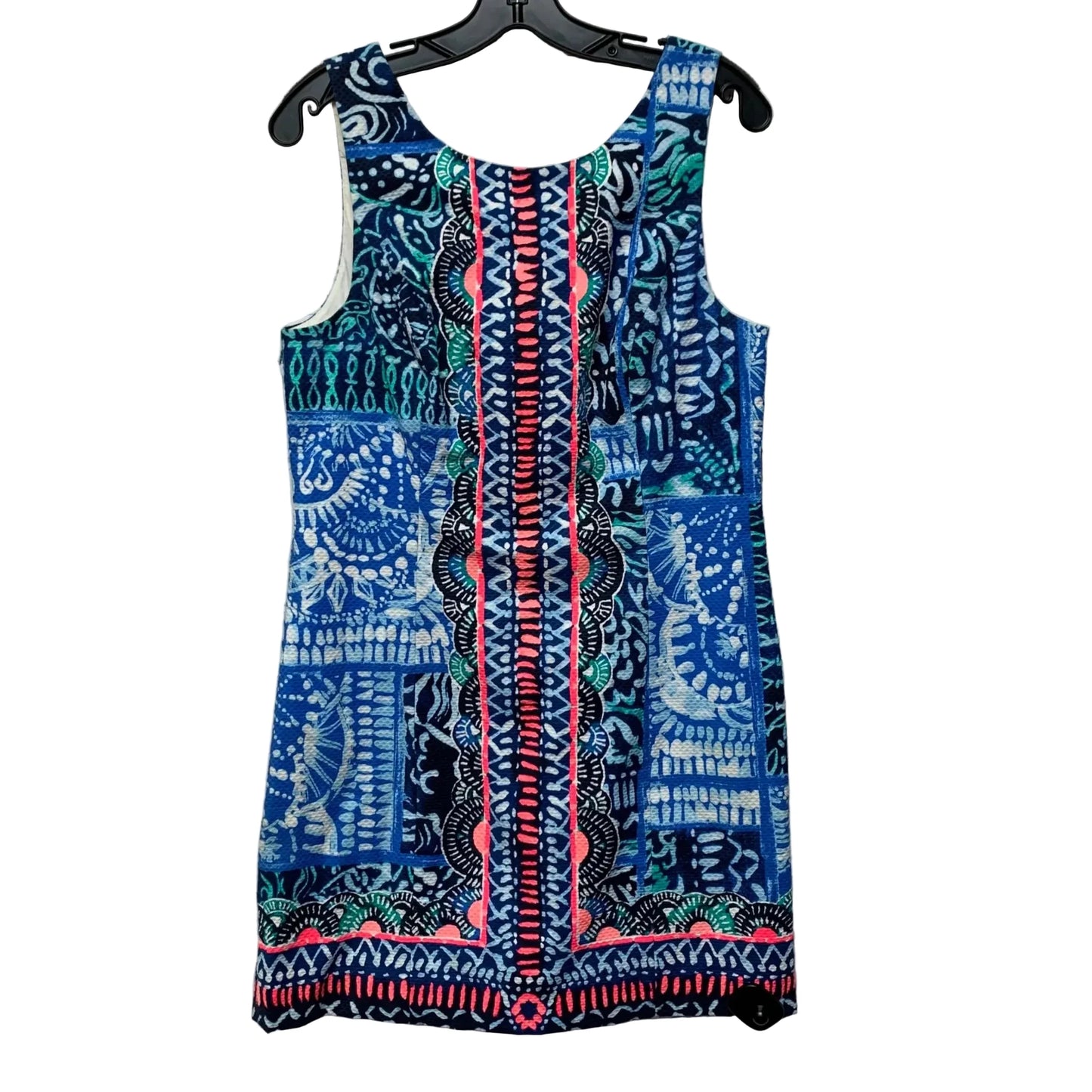 Dress Designer By Lilly Pulitzer In Blue & White, Size: M