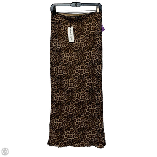 Skirt Maxi By Pretty Garbage In Animal Print, Size: M