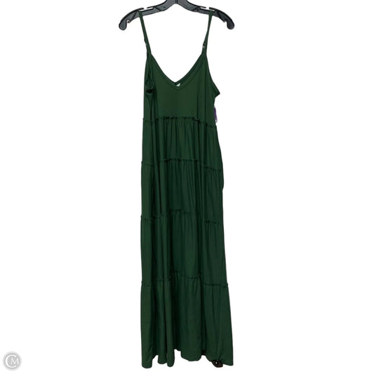 Dress Casual Maxi By Zenana In Green, Size: M