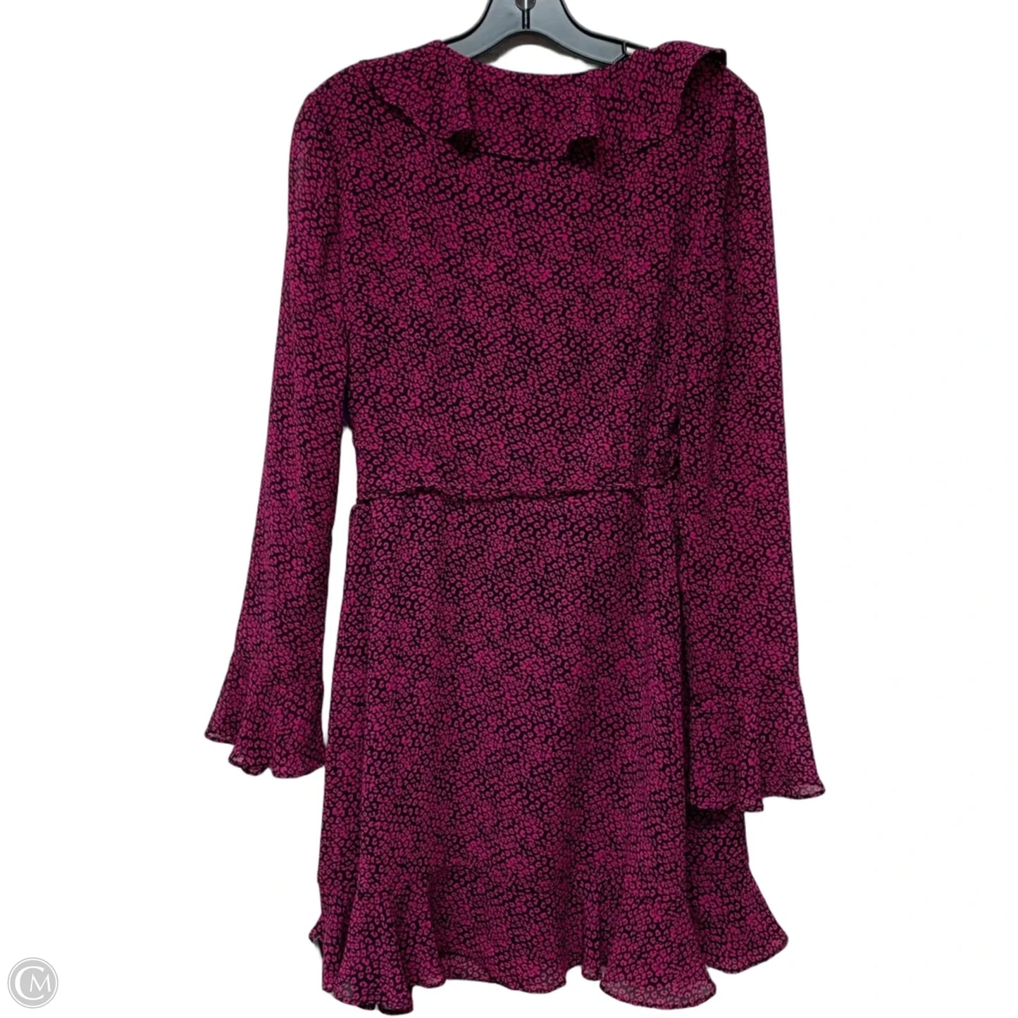 Dress Casual Short By Wayf In Black & Purple, Size: M