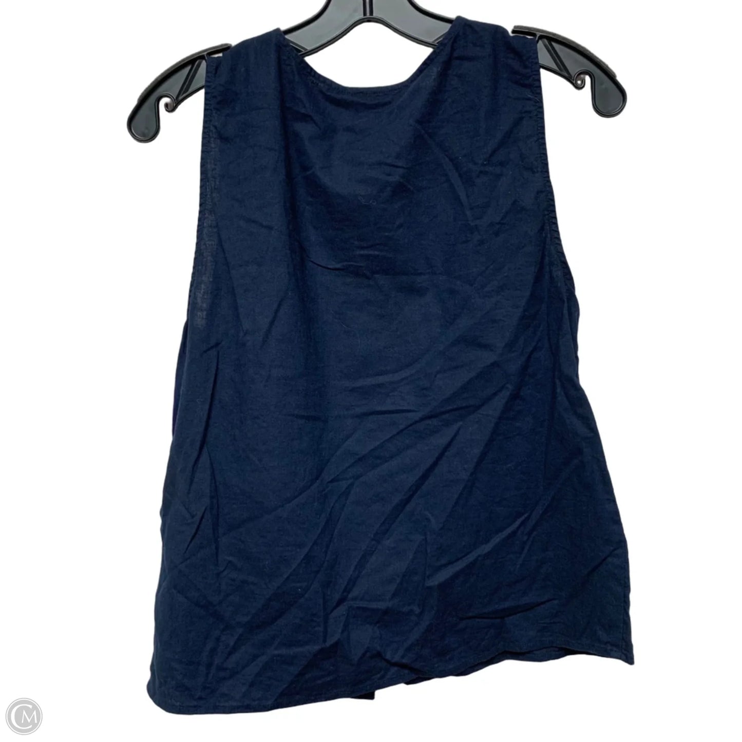 Top Sleeveless By J. Crew In Navy, Size: M
