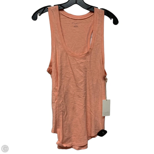 Top Sleeveless By Z Supply In Orange, Size: S