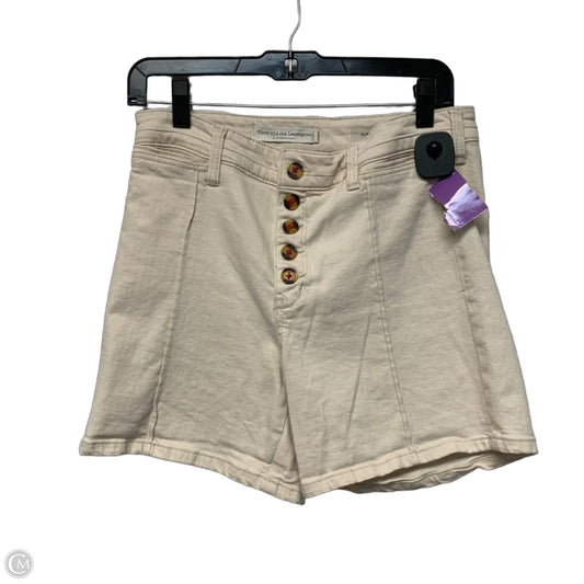 Shorts By Pilcro In Cream Denim, Size: 6