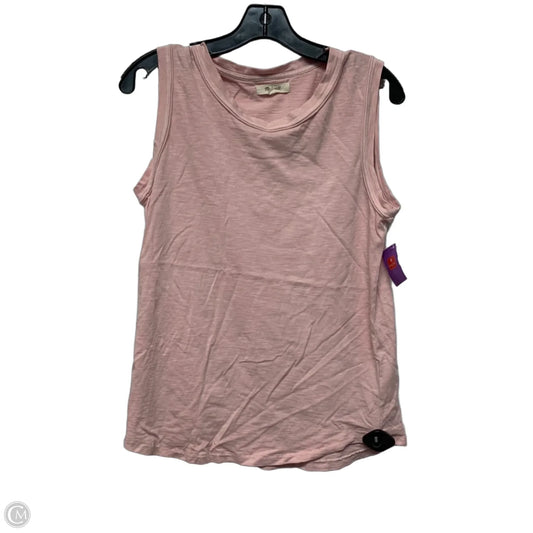 Top Sleeveless Basic By Madewell In Pink, Size: S