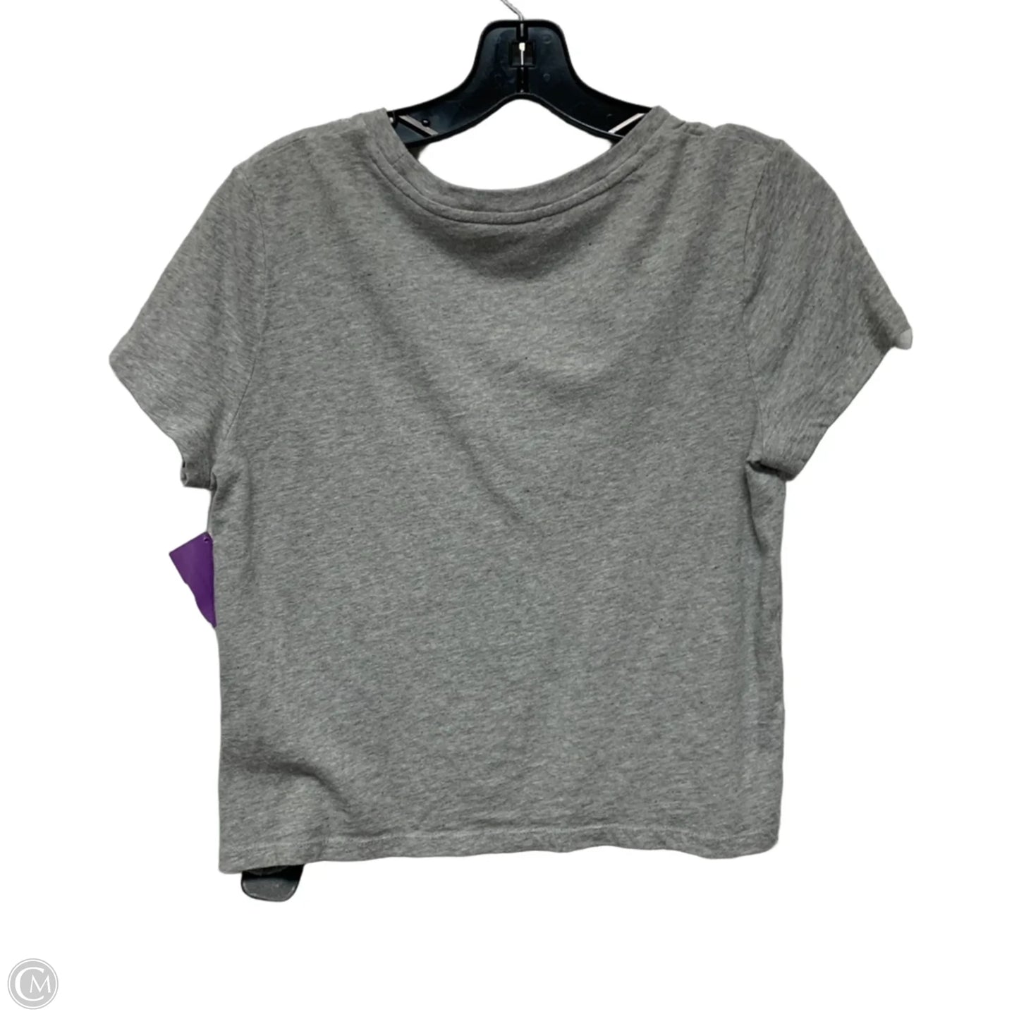 Top Short Sleeve Basic By Gap In Grey, Size: S
