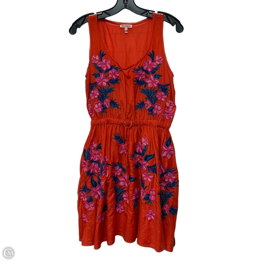 Dress Casual Short By Juicy Couture In Pink & Red, Size: Xs