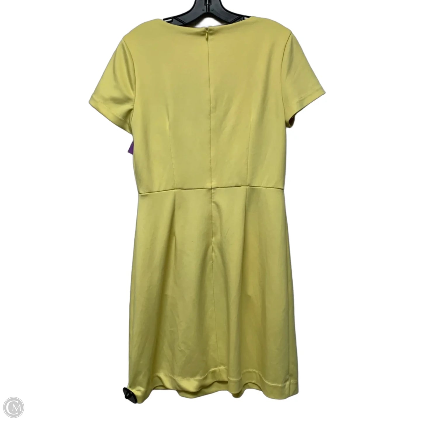 Dress Casual Short By Betsey Johnson In Yellow, Size: M