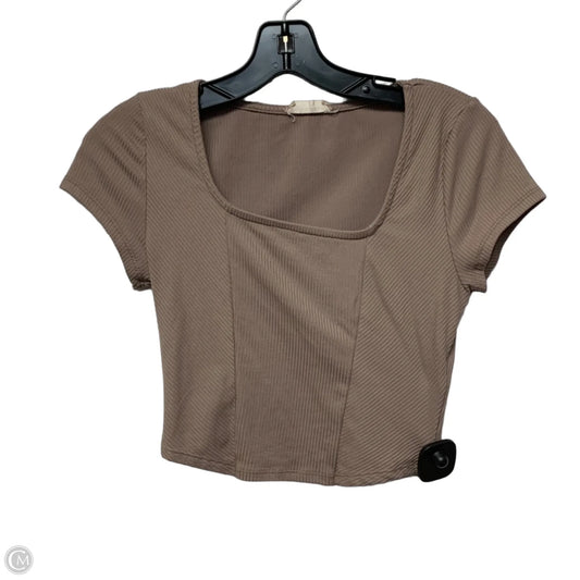 Top Short Sleeve By Altard State In Mauve, Size: S