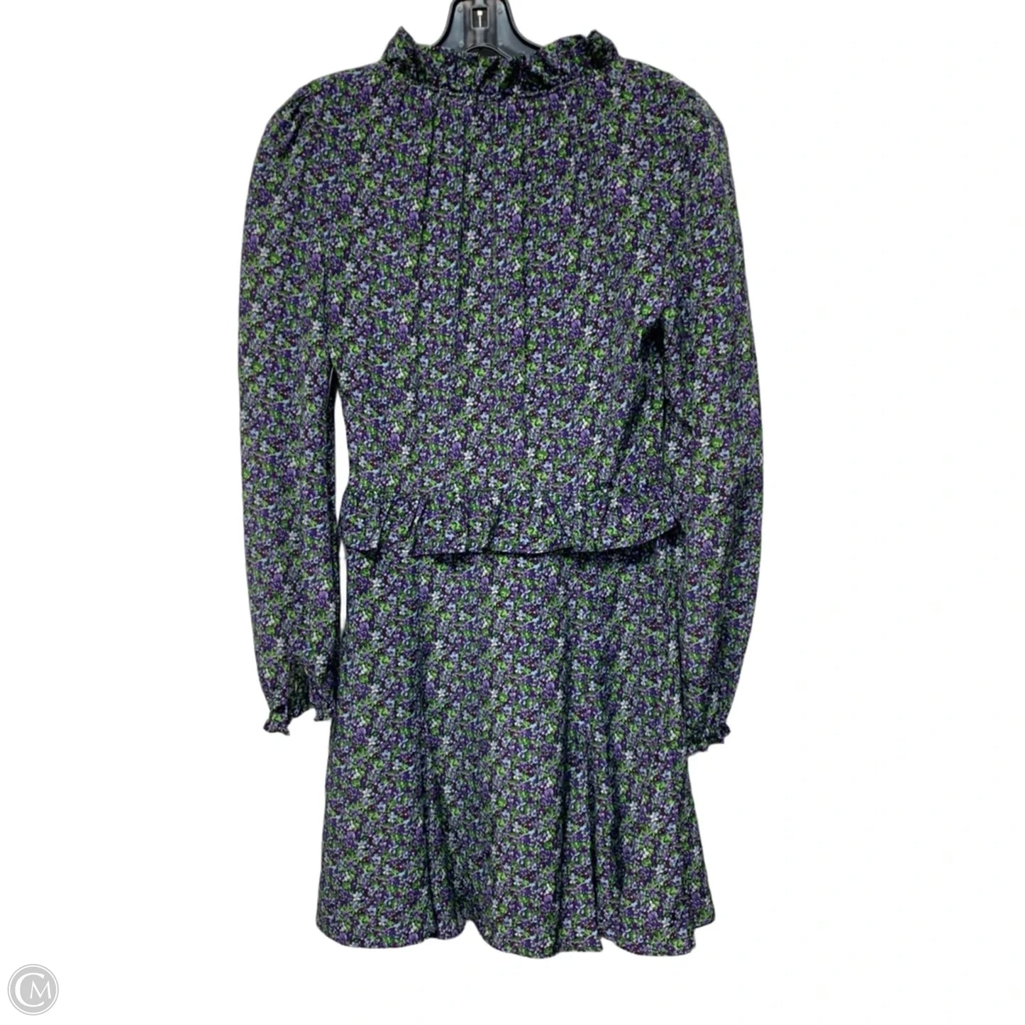 Dress Casual Short By Les Reveries  In Floral Print, Size: Xs