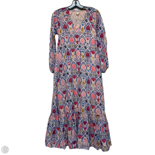 Dress Casual Maxi By Roller Rabbit In Floral Print, Size: Xxs