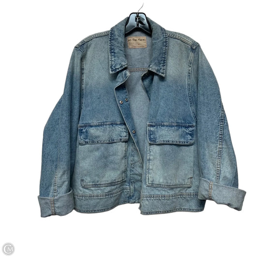 Jacket Denim By We The Free In Blue Denim, Size: S