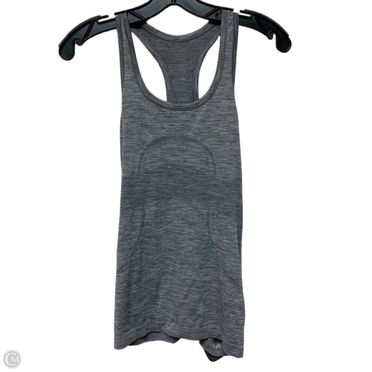 Athletic Tank Top By Lululemon In Grey, Size: S