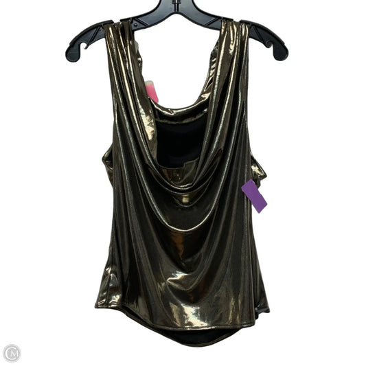 Top Sleeveless By Free People In Gold, Size: L