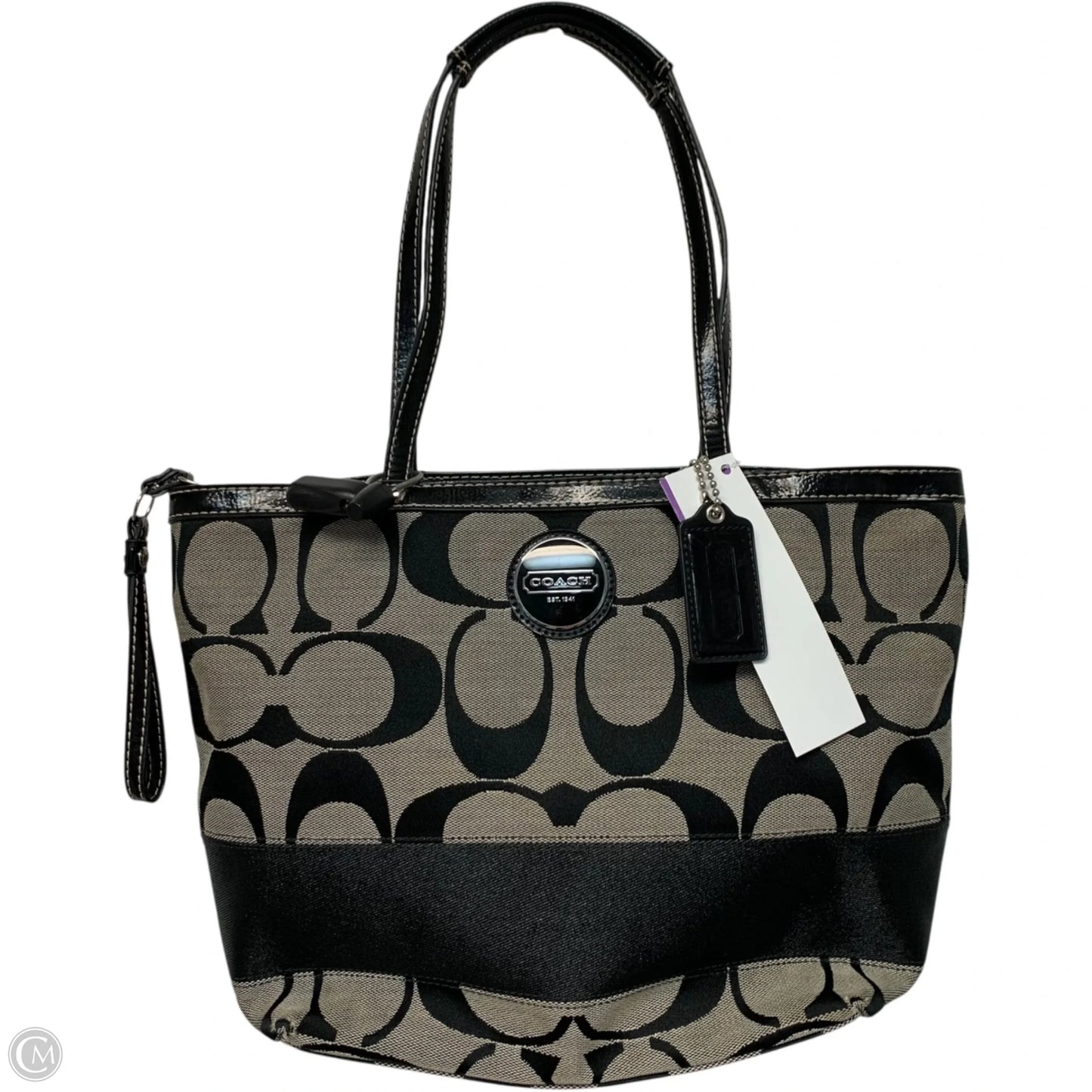 Handbag Designer By Coach, Size: Medium