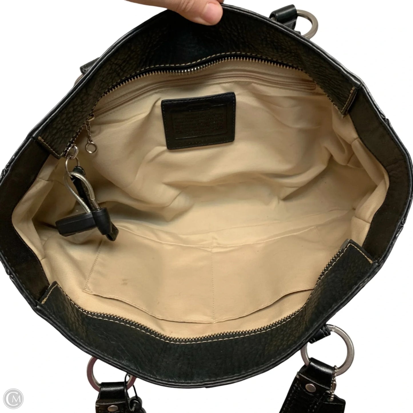 Handbag Designer By Coach, Size: Medium