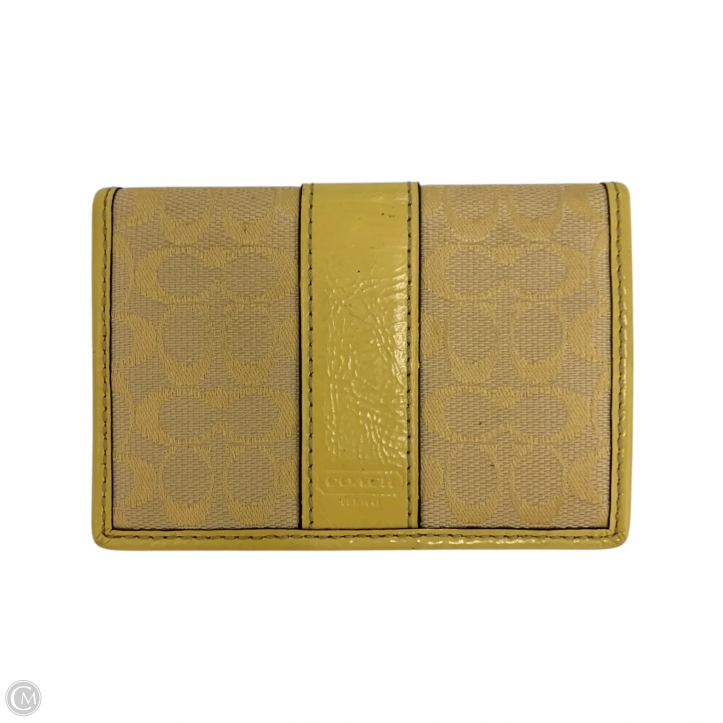 Id/card Holder Designer By Coach, Size: Small