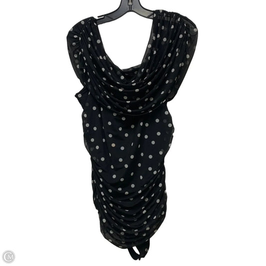 Bodysuit By Abercrombie And Fitch In Polkadot Pattern, Size: Xl