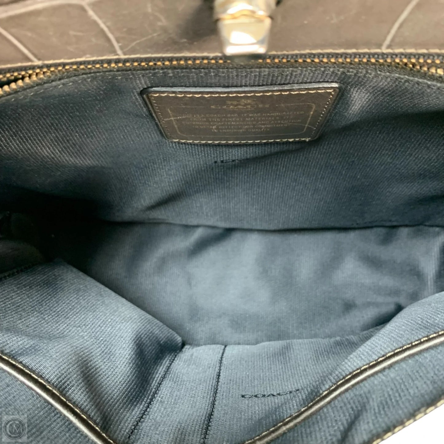 Handbag Designer By Coach, Size: Large