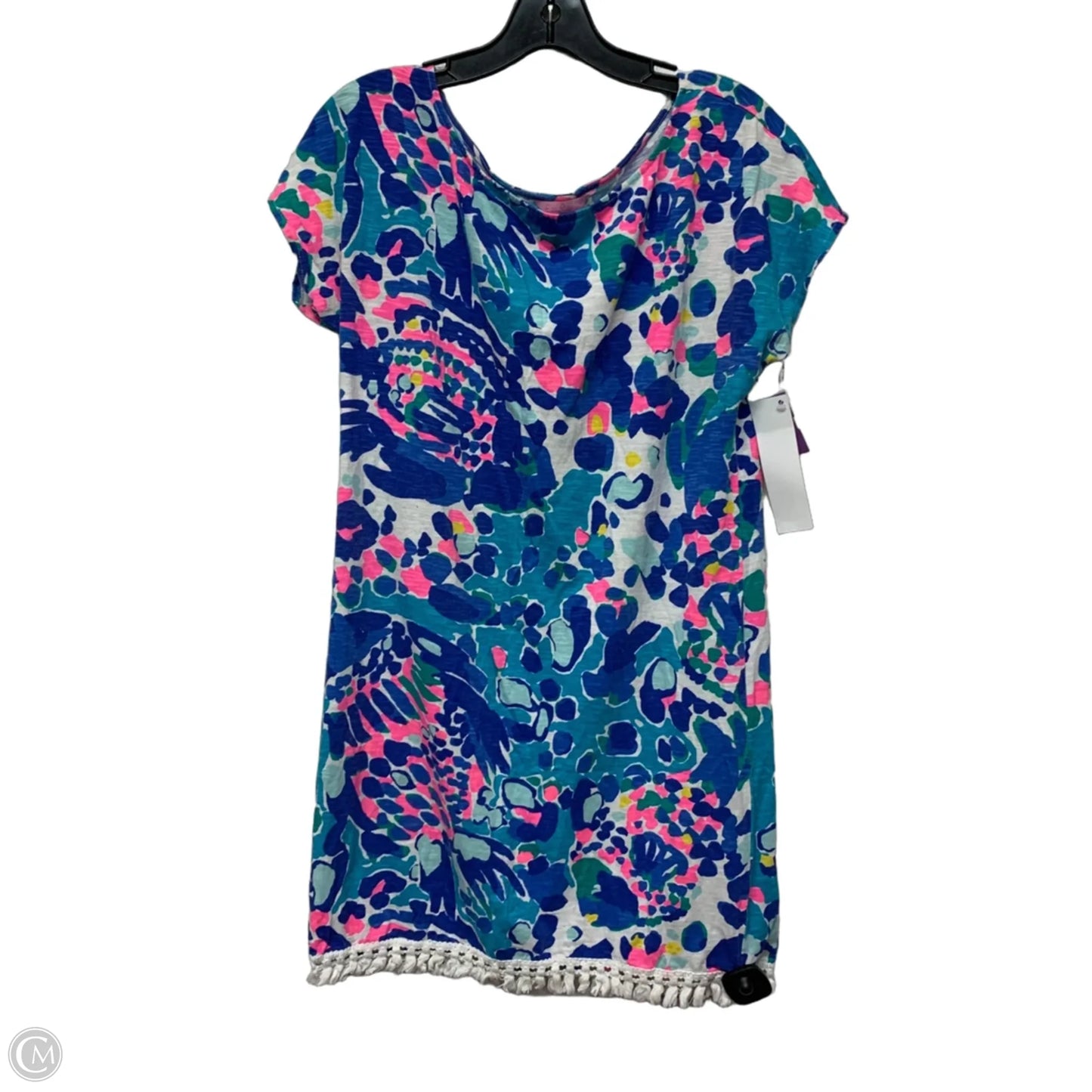 Dress Designer By Lilly Pulitzer In Blue & Pink, Size: Xs