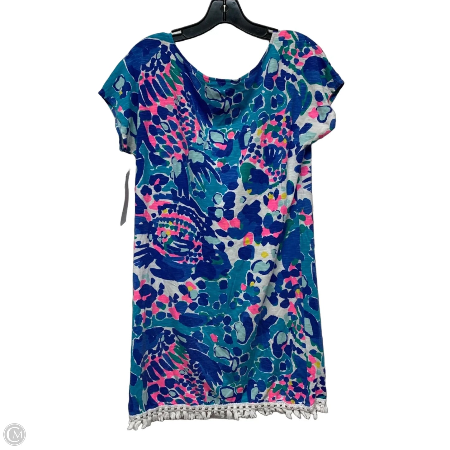 Dress Designer By Lilly Pulitzer In Blue & Pink, Size: Xs